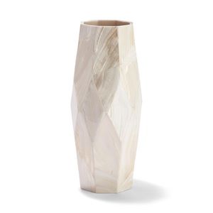 Stunning Real Mother of Pearl Vase New in Box